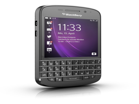 Test BlackBerry Q10 Smartphone