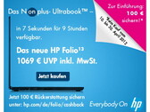 HP: Cash-Back-Aktion für Ultrabook HP Folio 13
