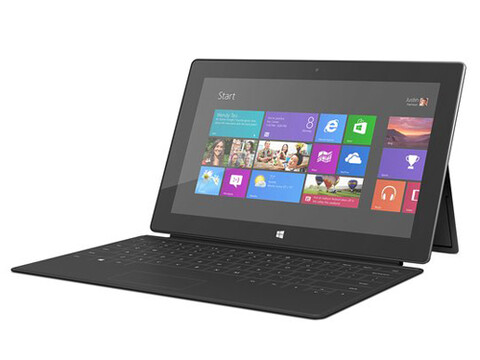 Test Microsoft Surface RT Tablet