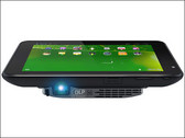 Aiptek bringt 7-Zoll-Tablet Projector Pad P100 mit integriertem Beamer