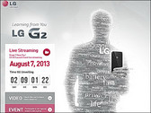 LG: Livestream für das G2 am 7. August