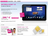 Telekom: Tablet Motorola Xoom 3G ab 30. April und 270 Euro