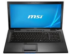 Test MSI CX70-i740M281W7H Notebook
