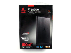 Test Iomega Prestige 500 GB USB 3.0