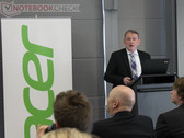 Acer Pressekonferenz: Leichte und flotte Ultrabooks sowie vielseitige Tablet-PCs