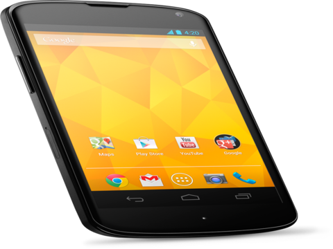 Test Google Nexus 4 Smartphone