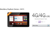 RIM: Neues BlackBerry PlayBook Tablet 4G LTE