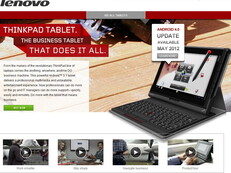 Lenovo: Android 4.0 Update für das Thinkpad Tablet im Mai