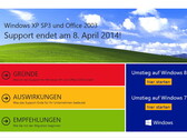 Microsoft: Countdown für Produktunterstützung von Windows XP läuft