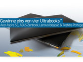 Intel: Vier Ultrabooks zu gewinnen