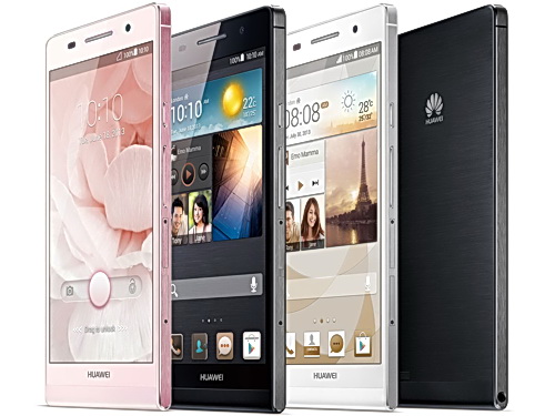Huawei 4 7 Zoll Smartphone Ascend P6 Ist 6 2 Millimeter Flach Notebookcheck Com News
