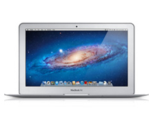 Test Apple MacBook Air 11 Mid 2011 (1.6 GHz, 128 GB SSD) Subnotebook