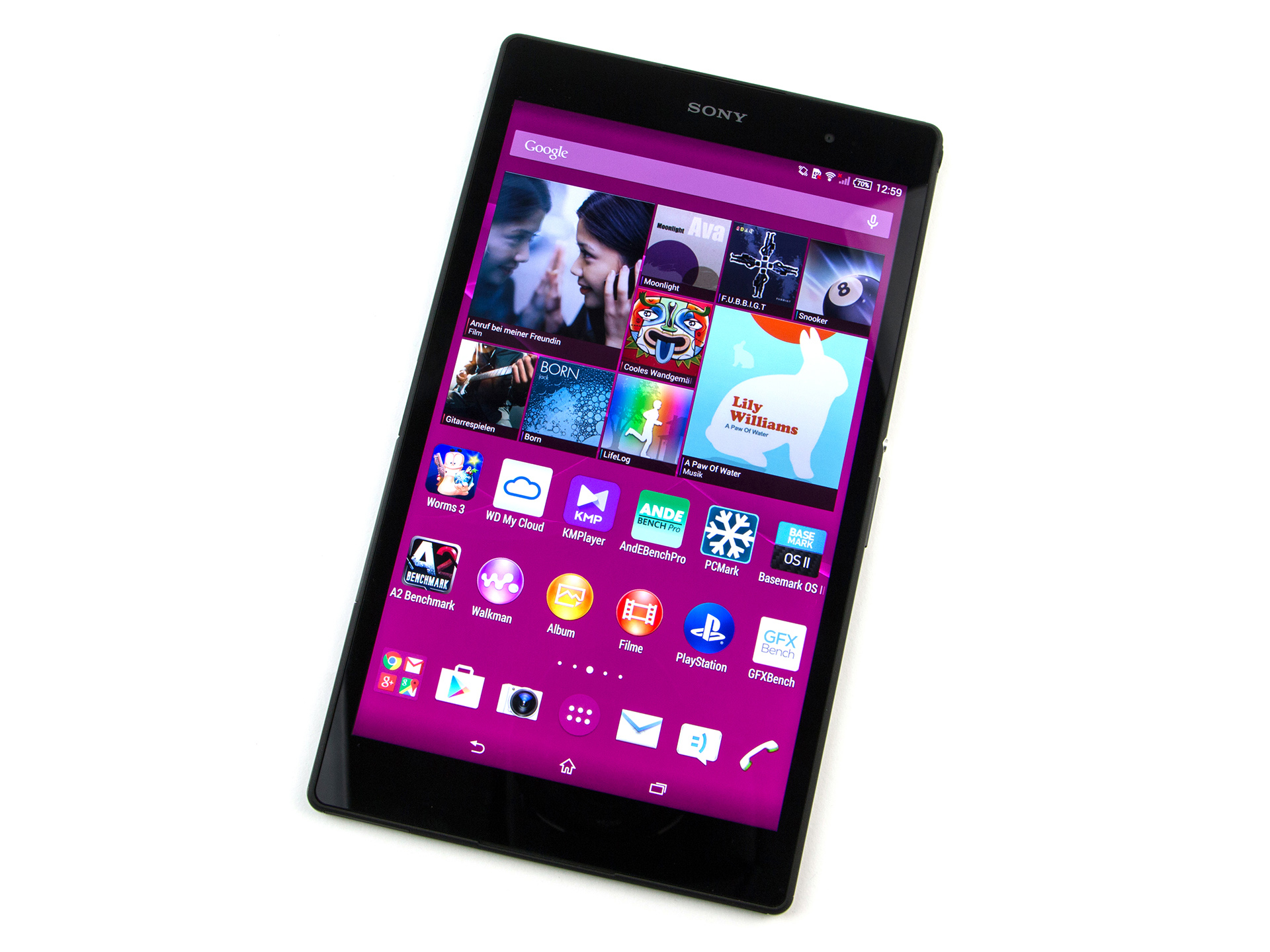 Roman Vergevingsgezind Ga terug Sony Xperia Z3 Tablet Compact - Notebookcheck.com Externe Tests
