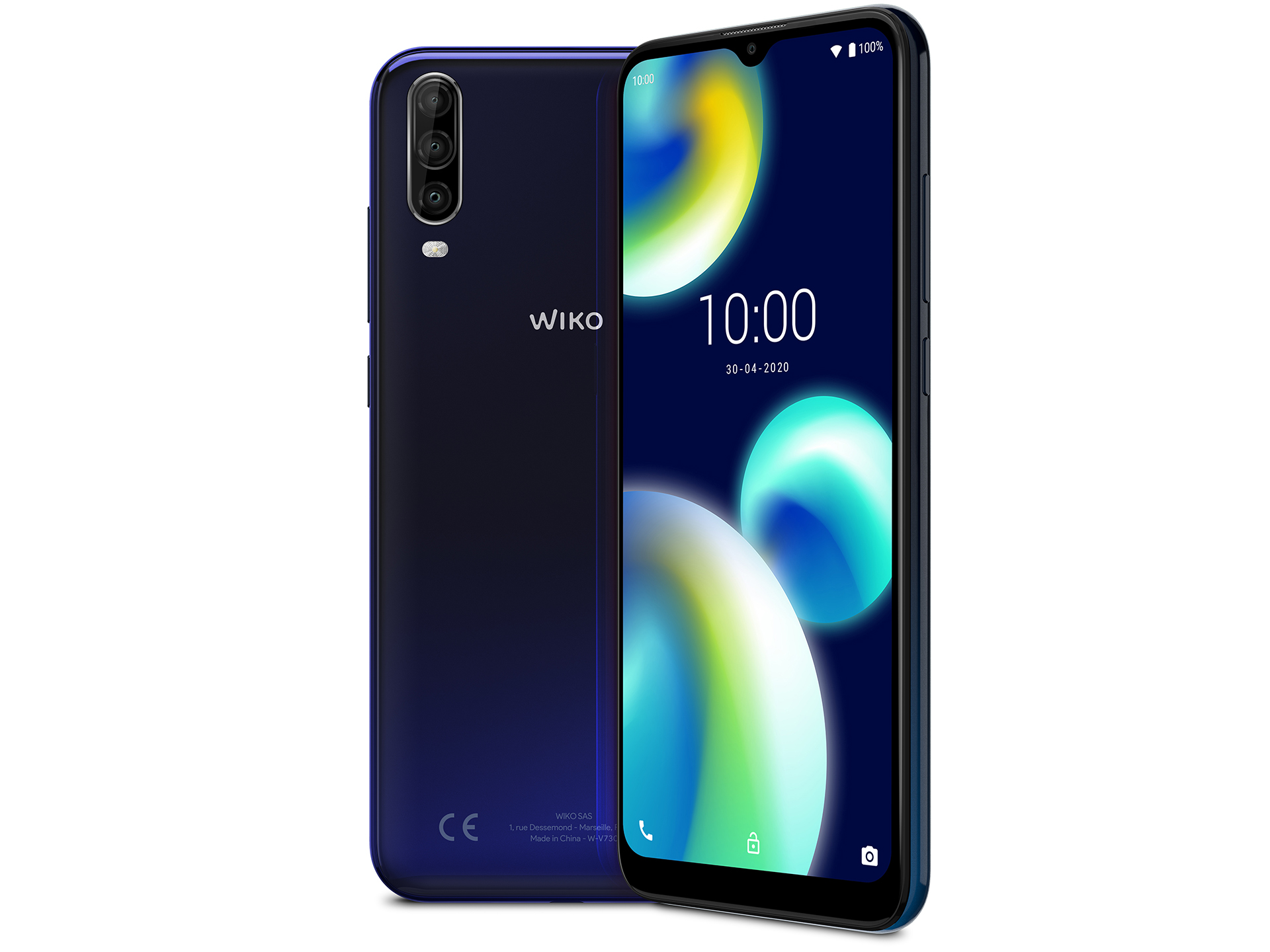 Custodia Portafoglio Con Supporto Per Wiko View 4 Lite/View 4, Pelle PU Con Motivo Rose, Fessure Per Carte E TPU Interno, Nero