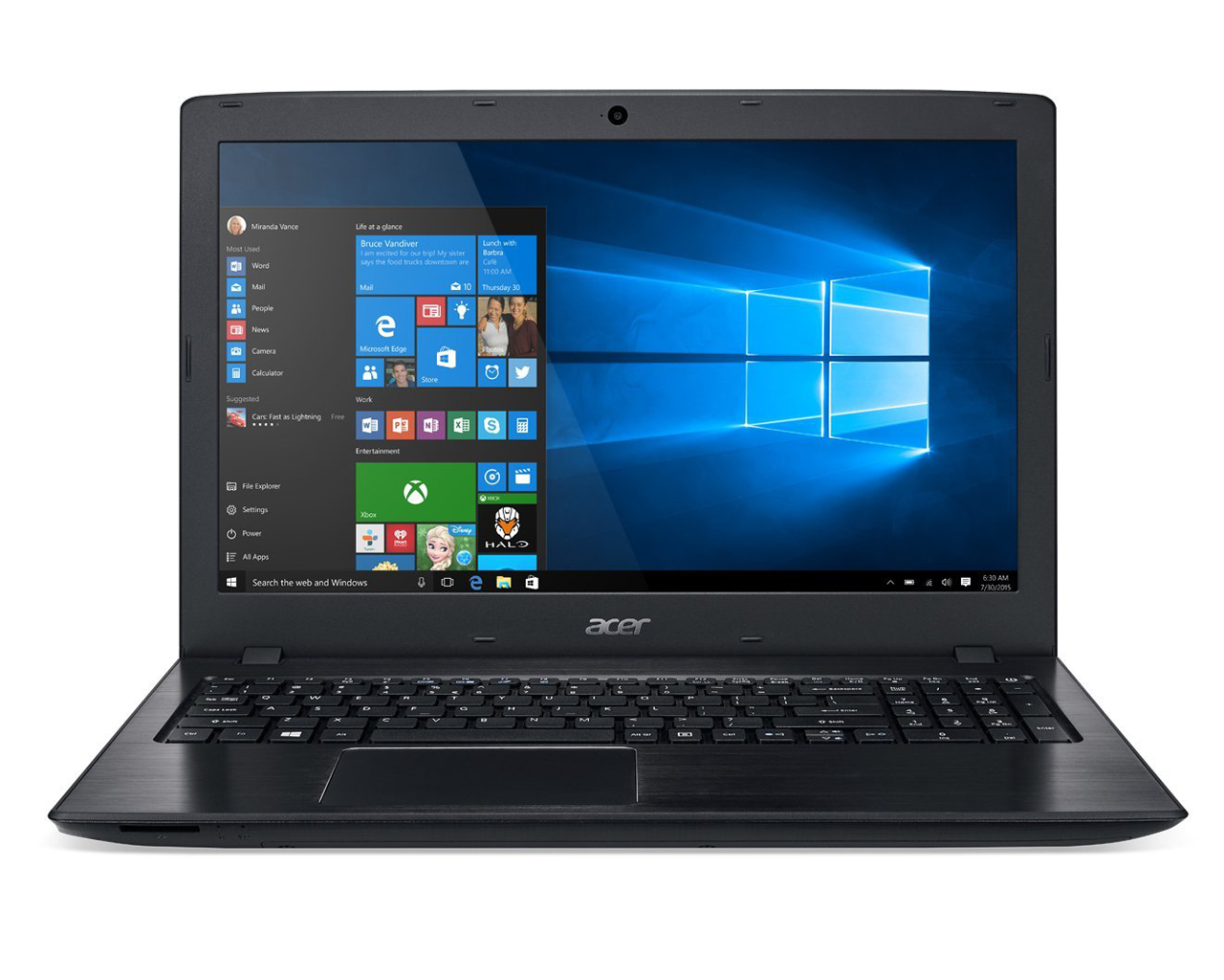 Acer Aspire E15 E5-576G-5762 - Notebookcheck.com Externe Tests