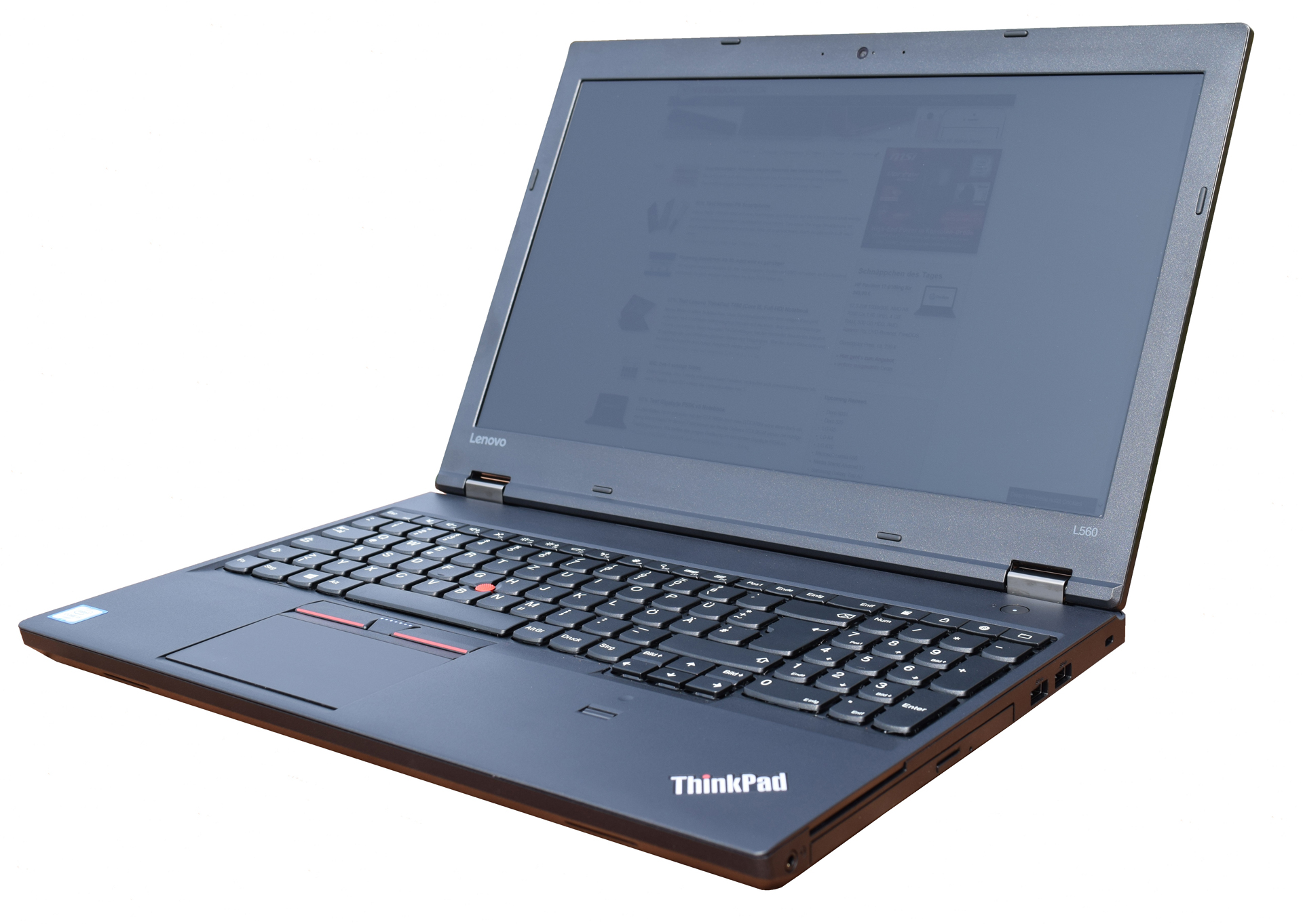 Lenovo ThinkPad L560-20F10026GE - Notebookcheck.com Externe Tests