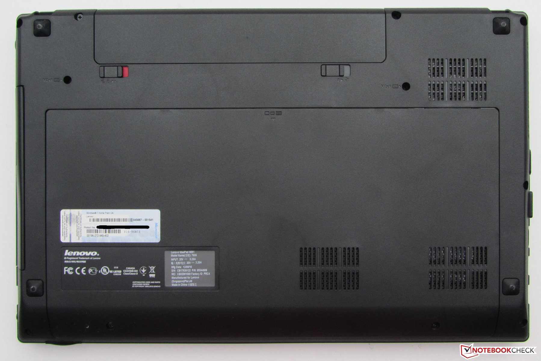 Lenovo IdeaPad N581-MBA4MGE