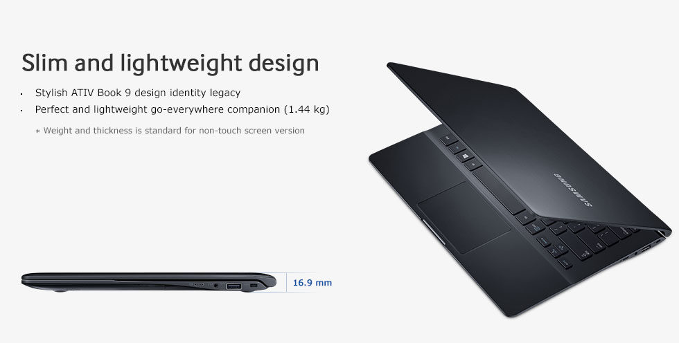 Samsung Ativ Book 9 Lite