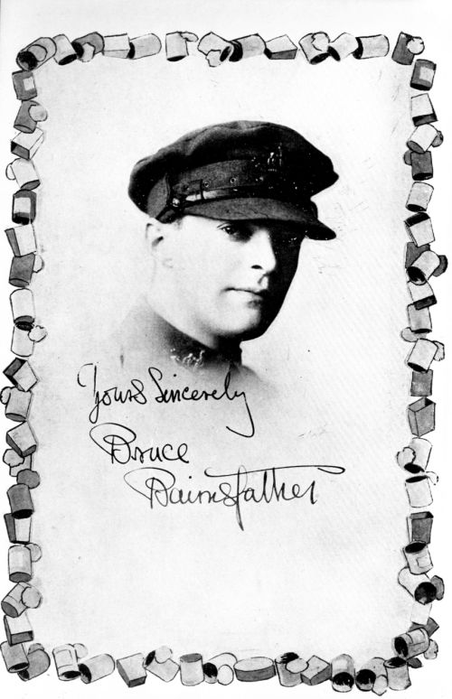 Bruce Bairnsfather: a
photograph